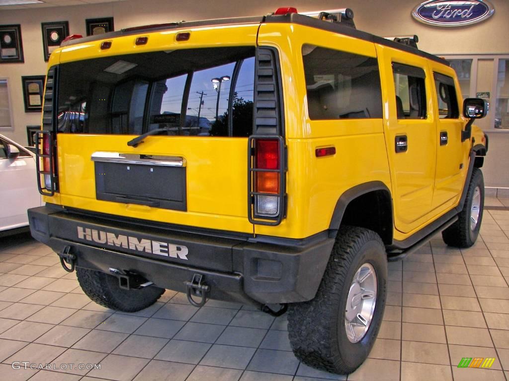 2003 H2 SUV - Yellow / Wheat photo #7