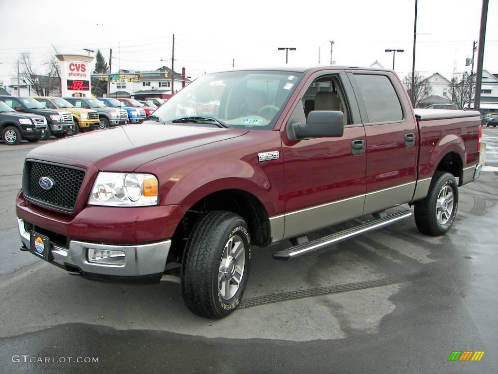 Dark Toreador Red Metallic Ford F150