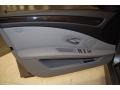 Grey Dakota Leather 2009 BMW 5 Series 550i Sedan Door Panel