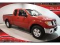 2007 Red Alert Nissan Frontier SE King Cab 4x4  photo #1