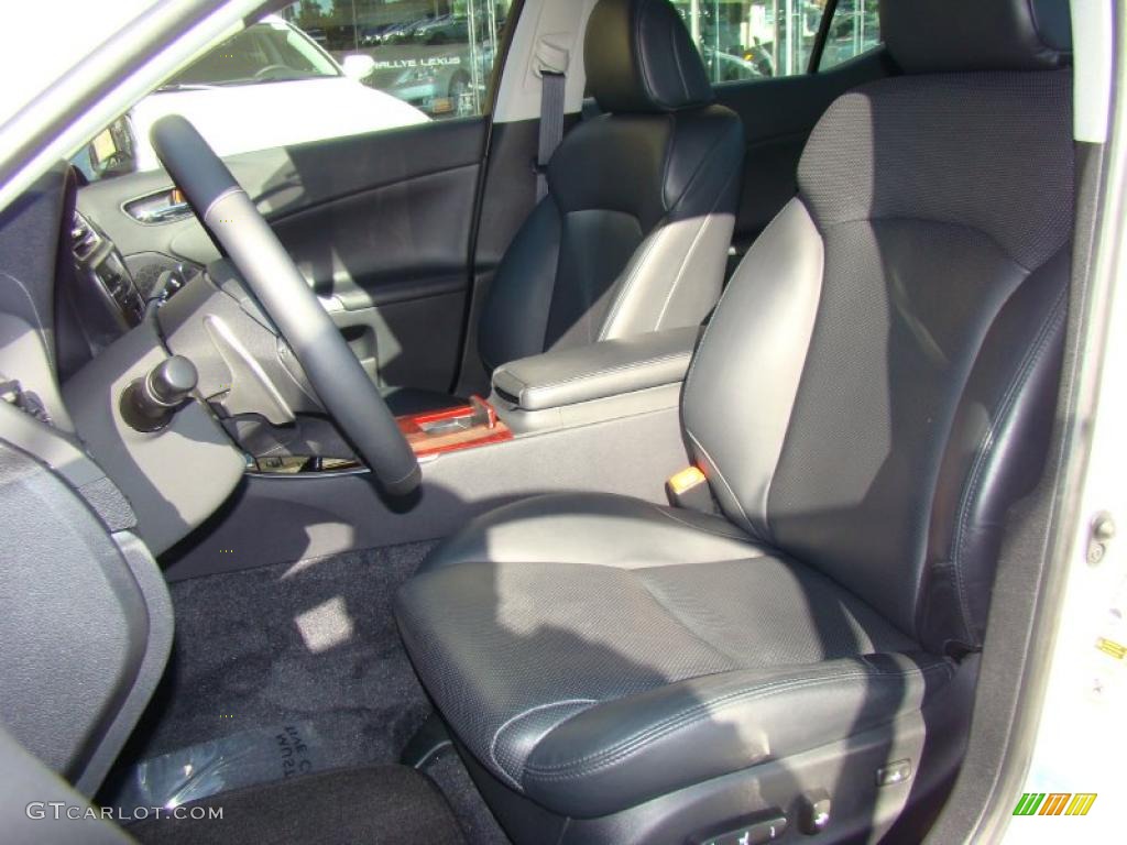 2008 IS 250 AWD - Starfire White Pearl / Black photo #8