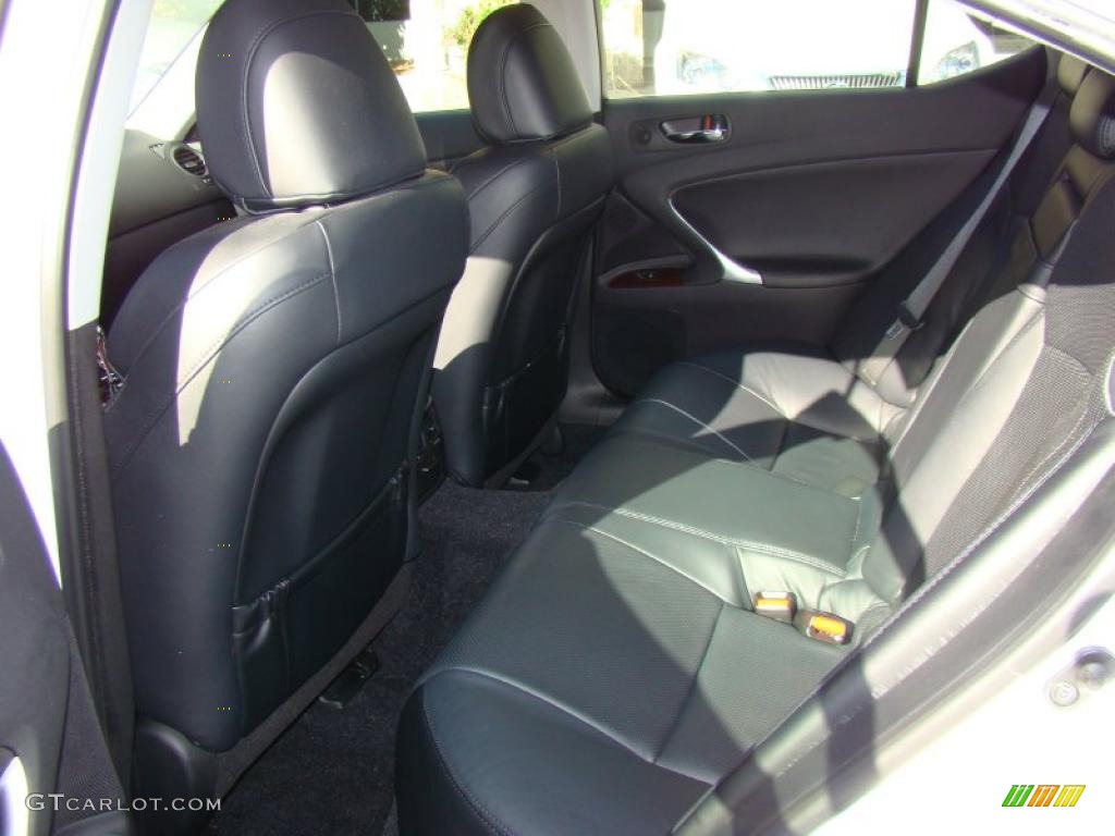 2008 IS 250 AWD - Starfire White Pearl / Black photo #11