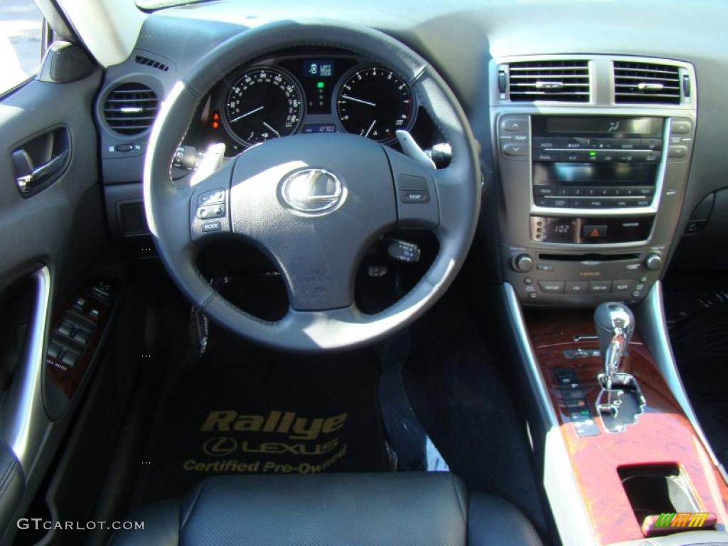 2008 IS 250 AWD - Starfire White Pearl / Black photo #12