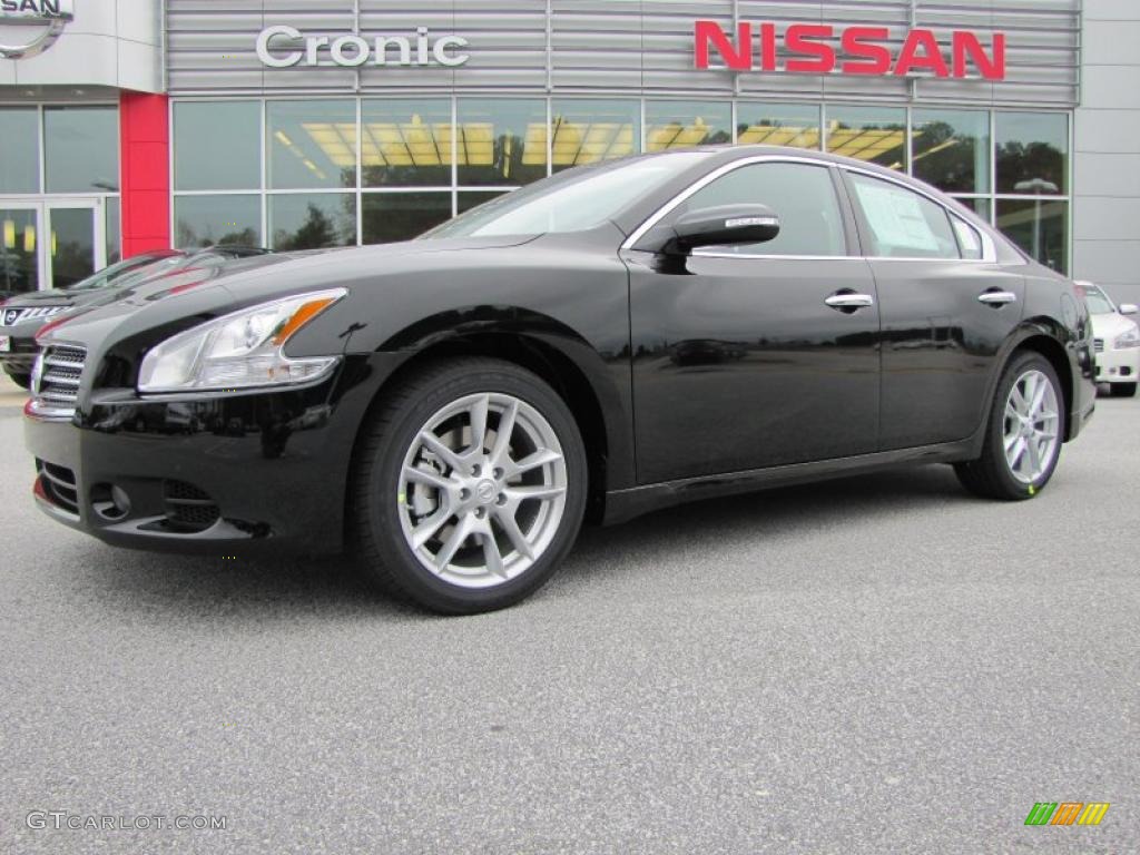 Super Black 2011 Nissan Maxima 3.5 SV Sport Exterior Photo #39249924