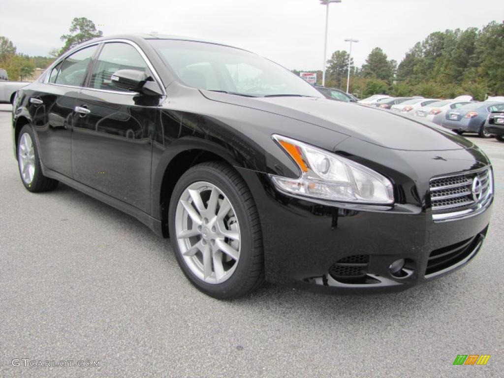 Super Black 2011 Nissan Maxima 3.5 SV Sport Exterior Photo #39250016