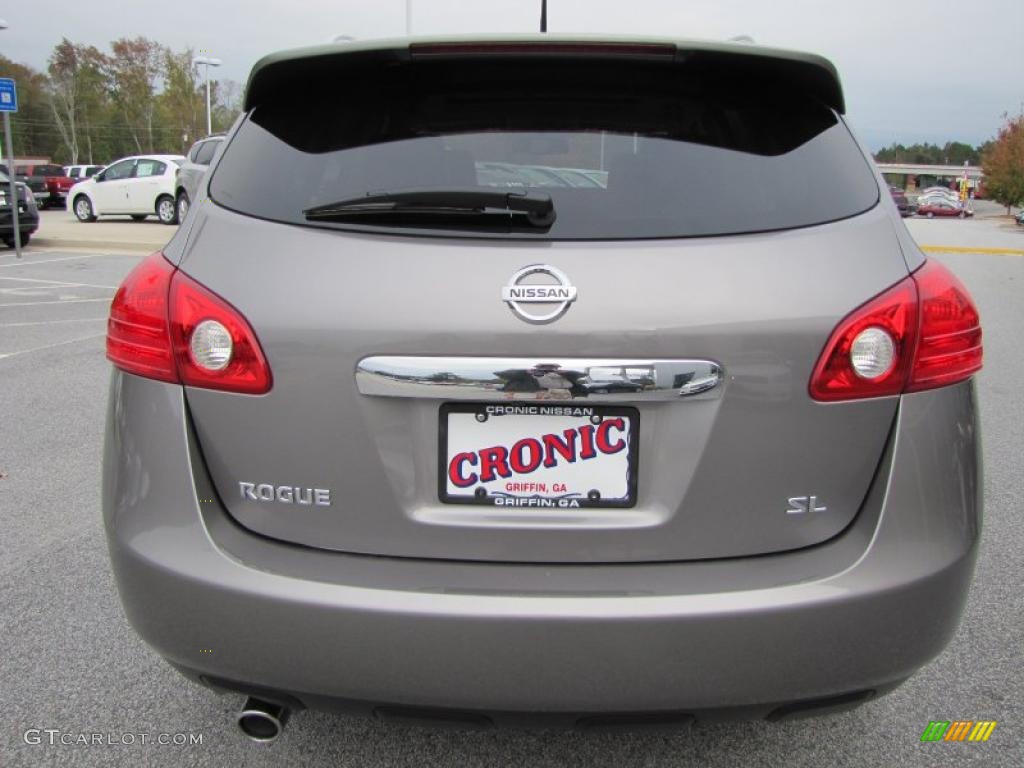 2011 Rogue SV - Platinum Graphite / Black photo #4