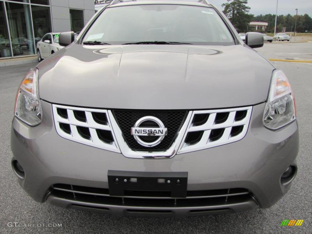 2011 Rogue SV - Platinum Graphite / Black photo #8