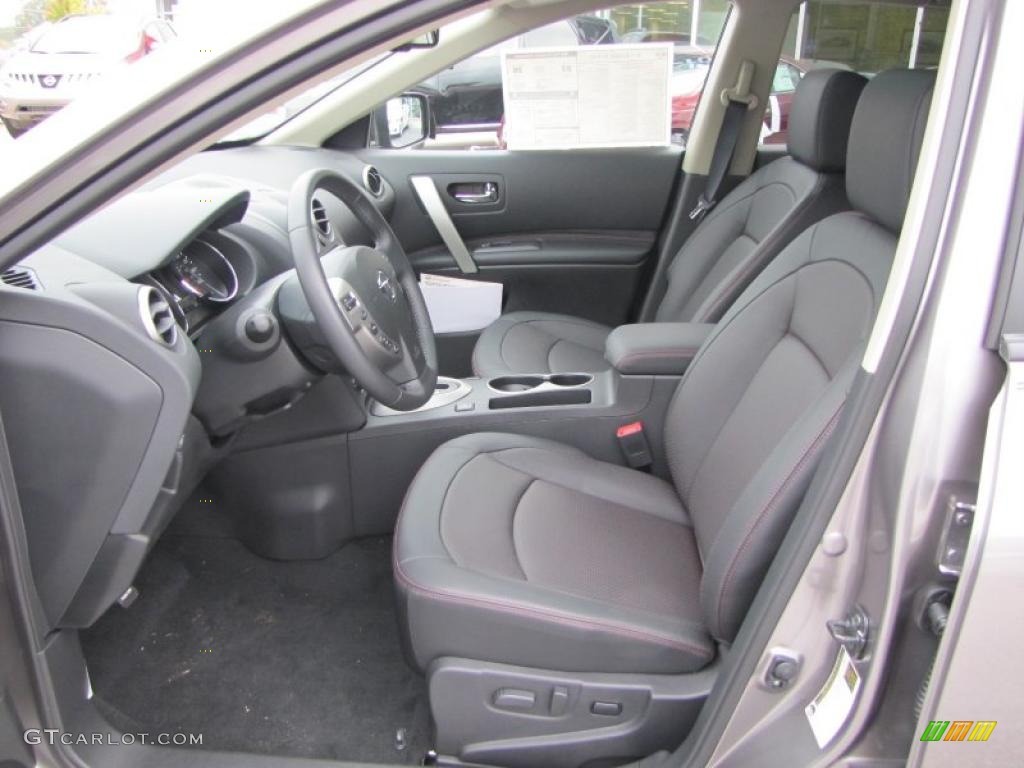 Black Interior 2011 Nissan Rogue SV Photo #39250944