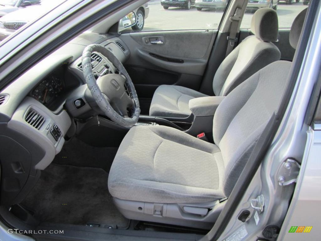Quartz Gray Interior 2002 Honda Accord SE Sedan Photo #39252709