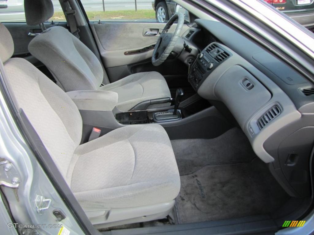 Quartz Gray Interior 2002 Honda Accord SE Sedan Photo #39252753
