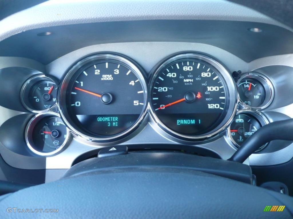 2011 GMC Sierra 3500HD Work Truck Crew Cab 4x4 Chassis Gauges Photos
