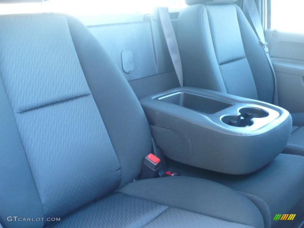 2011 GMC Sierra 3500HD Work Truck Regular Cab 4x4 Flat Bed Interior Color Photos