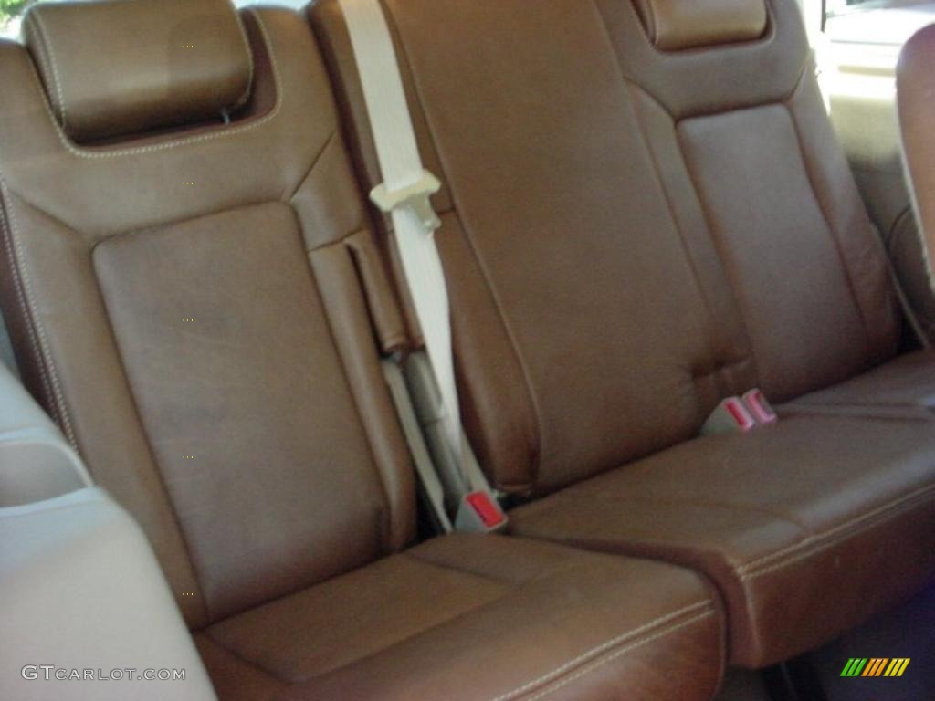 Castano Brown Leather Interior 2006 Ford Expedition King Ranch Photo #39253918
