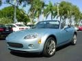 Icy Blue Metallic 2008 Mazda MX-5 Miata Grand Touring Roadster Exterior