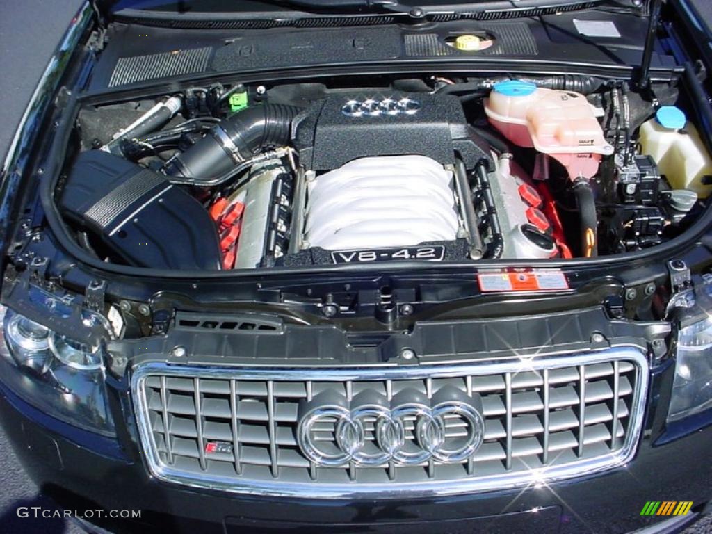 2005 Audi S4 4.2 quattro Cabriolet 4.2 Liter DOHC 40-Valve V8 Engine Photo #39254154