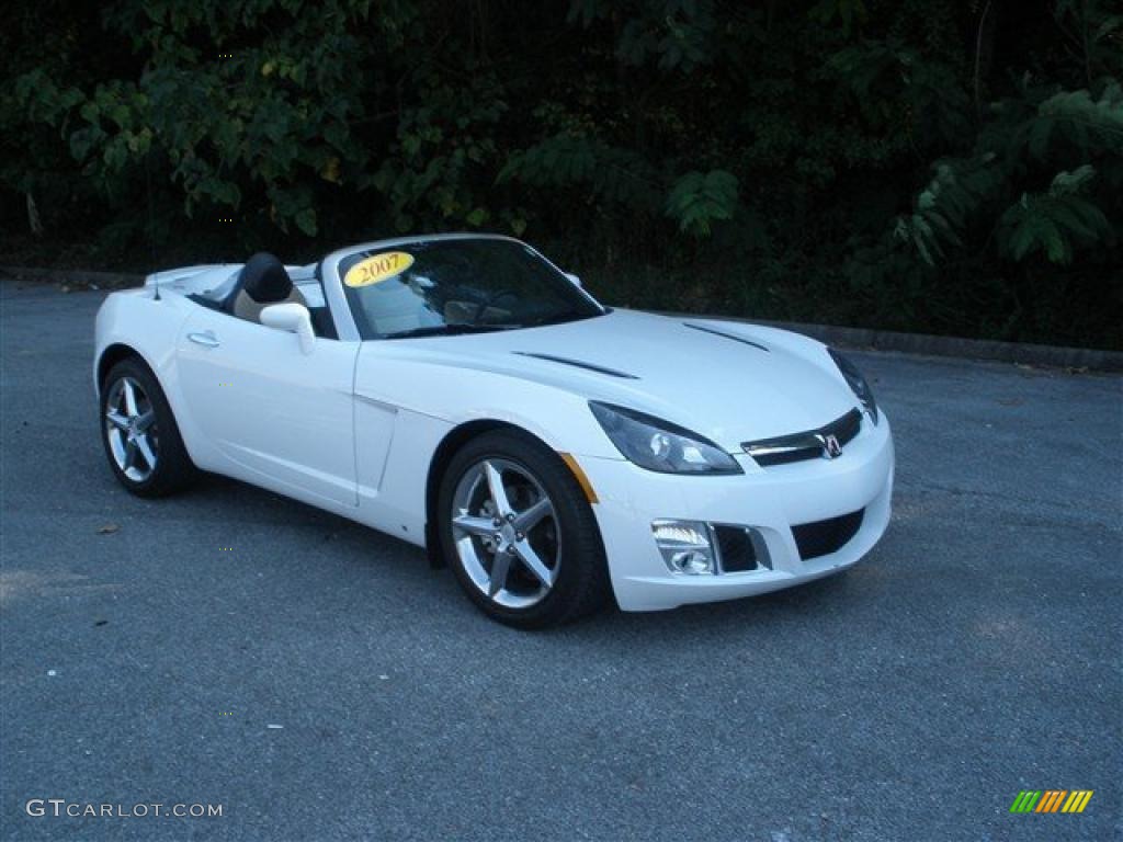 Polar White 2007 Saturn Sky Red Line Roadster Exterior Photo #39255094