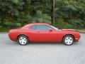2009 Inferno Red Crystal Pearl Coat Dodge Challenger SE  photo #6