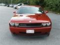 2009 Inferno Red Crystal Pearl Coat Dodge Challenger SE  photo #12