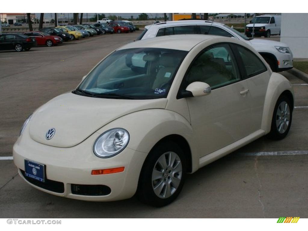 2010 New Beetle 2.5 Coupe - Harvest Moon Beige / Cream photo #3