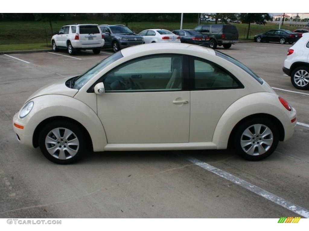 2010 New Beetle 2.5 Coupe - Harvest Moon Beige / Cream photo #4