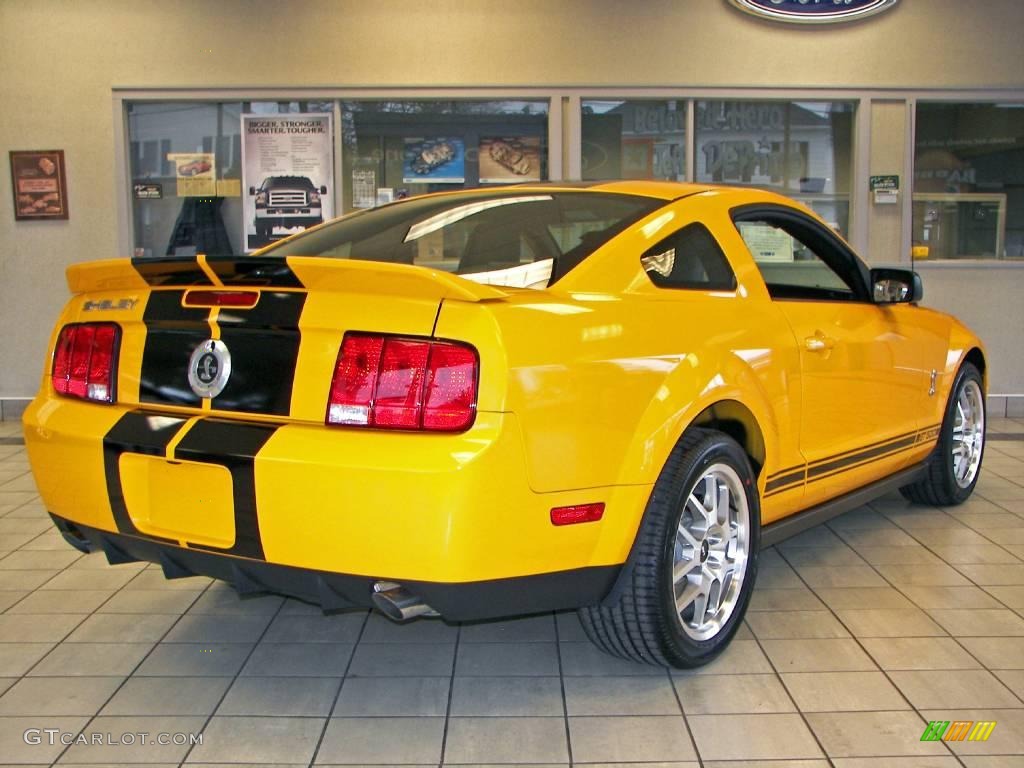 Grabber Orange 2009 Ford Mustang Shelby GT500 Coupe Exterior Photo #3925643