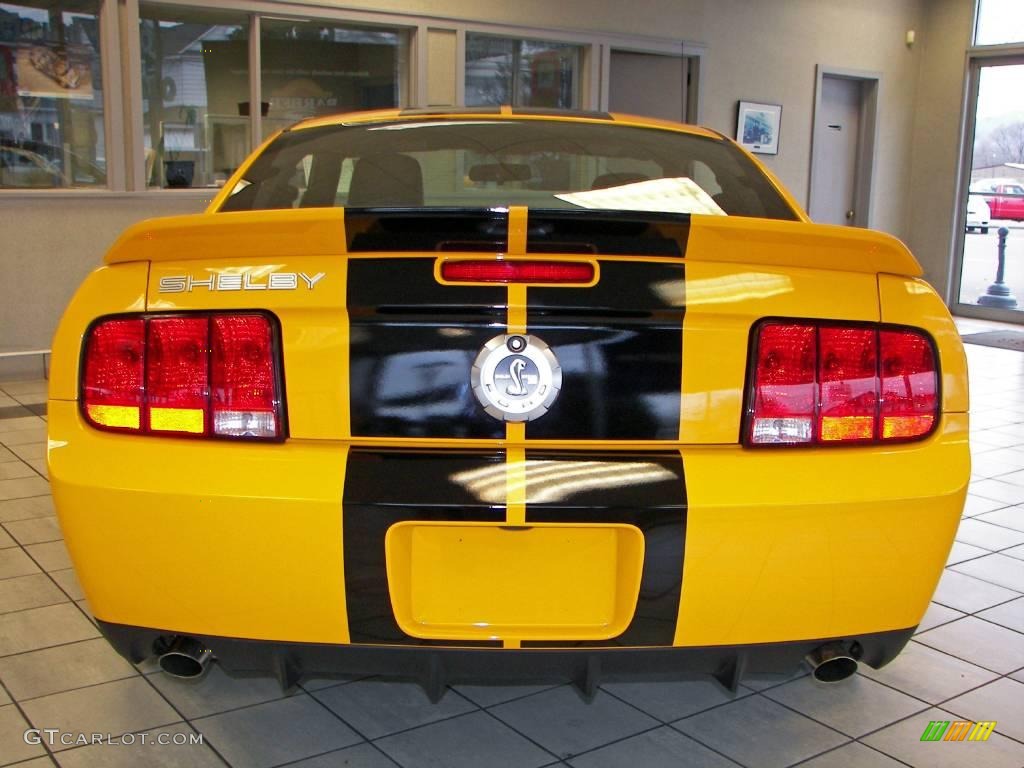 Grabber Orange 2009 Ford Mustang Shelby GT500 Coupe Exterior Photo #3925654