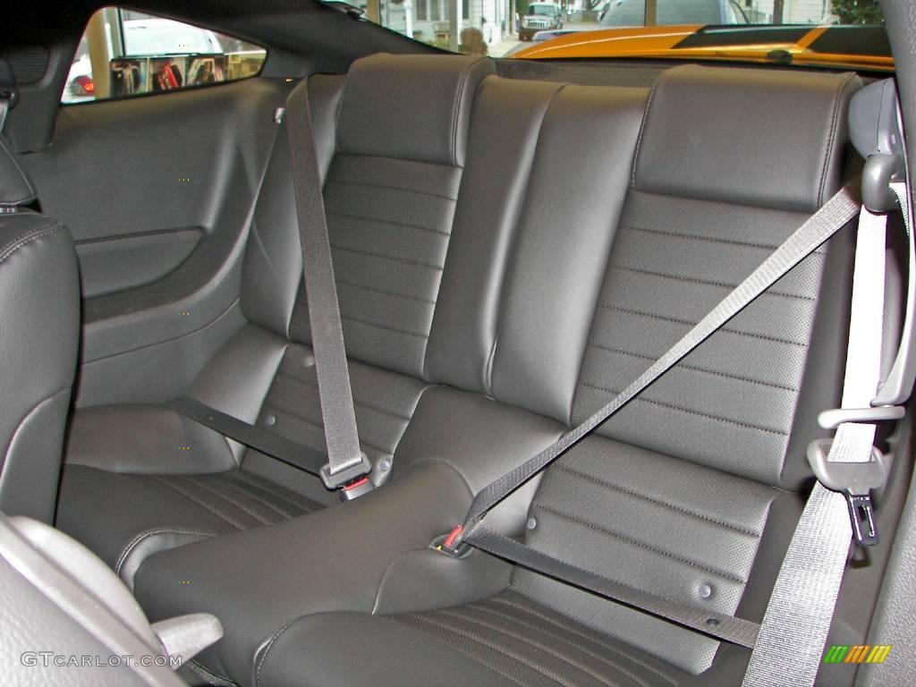 Black/Black Interior 2009 Ford Mustang Shelby GT500 Coupe Photo #3925744