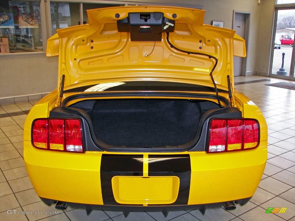 2009 Ford Mustang Shelby GT500 Coupe Trunk Photo #3925774
