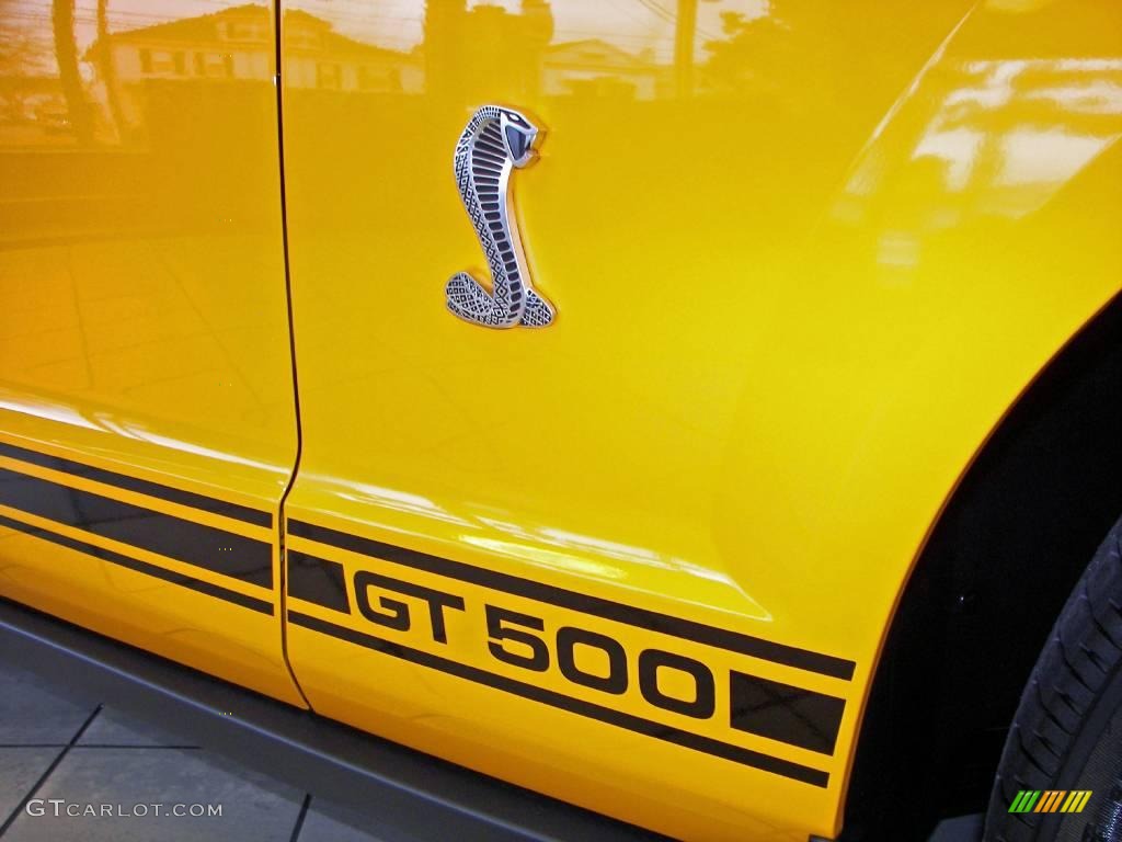 2009 Ford Mustang Shelby GT500 Coupe Marks and Logos Photo #3925820