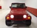 2006 Flame Red Jeep Wrangler X 4x4  photo #2