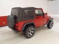 Flame Red 2006 Jeep Wrangler X 4x4 Exterior