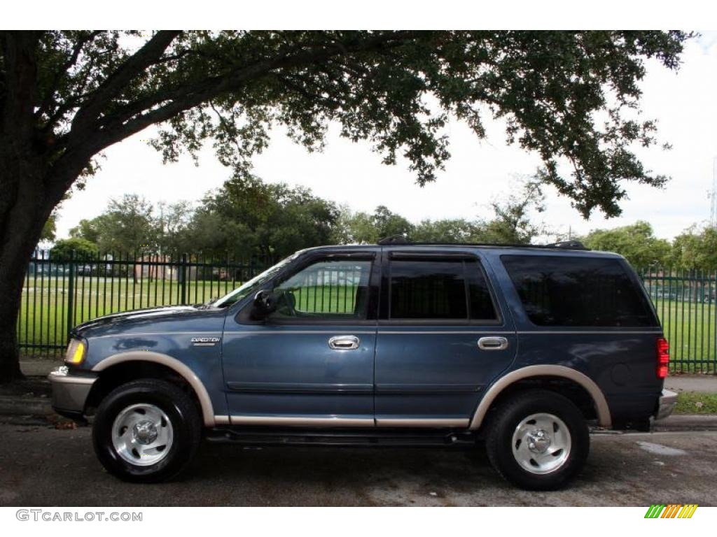 Medium Wedgewood Blue Metallic 1998 Ford Expedition Eddie Bauer 4x4 Exterior Photo #39261343
