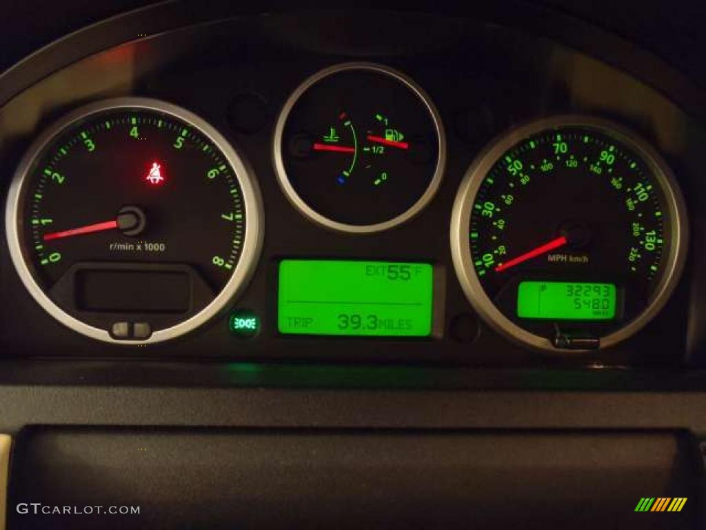 2007 Land Rover Range Rover Sport Supercharged Gauges Photo #39262031