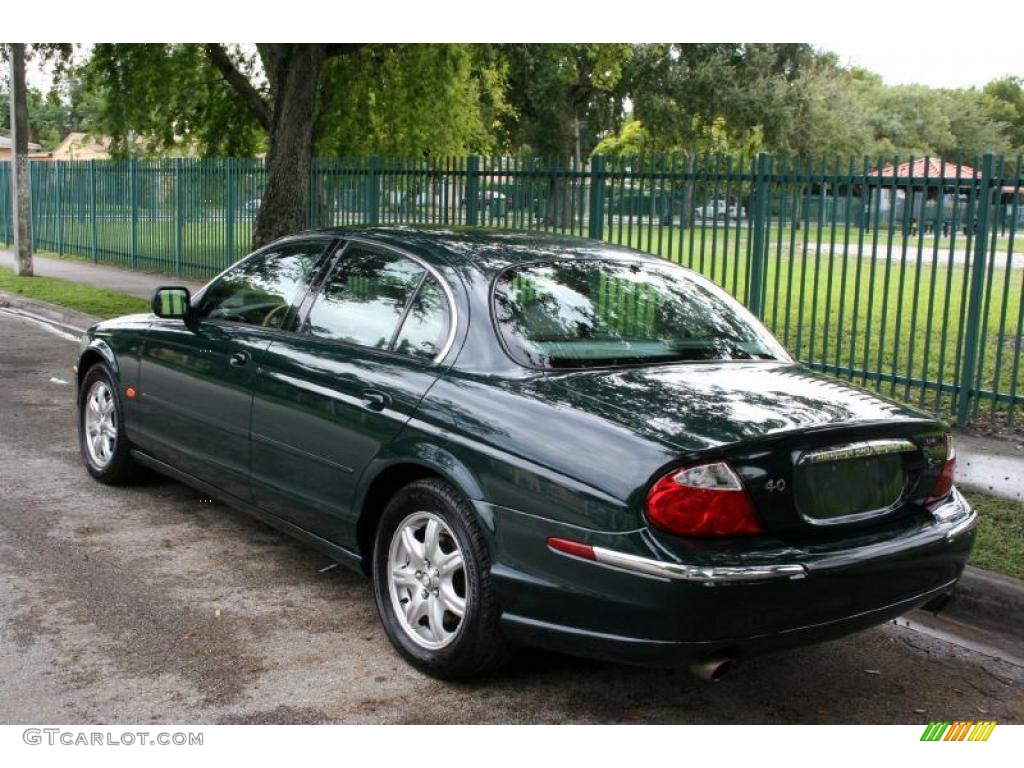 British Racing Green 2000 Jaguar S-Type 4.0 Exterior Photo #39263027