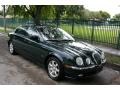 2000 British Racing Green Jaguar S-Type 4.0  photo #13