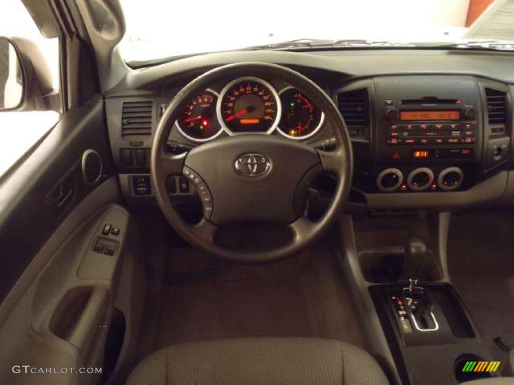2009 Toyota Tacoma Access Cab Graphite Gray Dashboard Photo #39263475