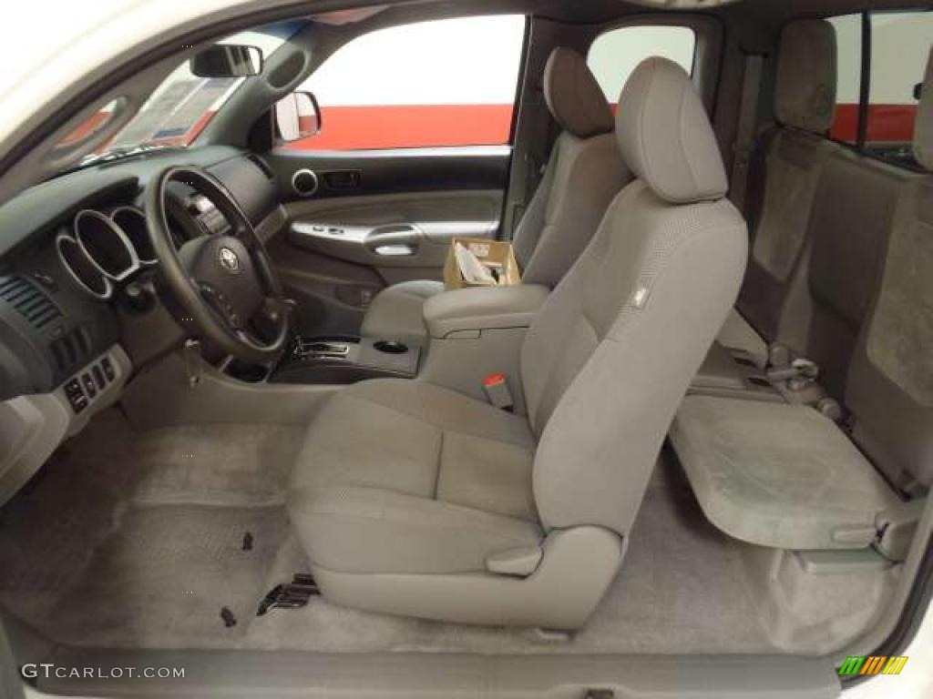 Graphite Gray Interior 2009 Toyota Tacoma Access Cab Photo #39263527