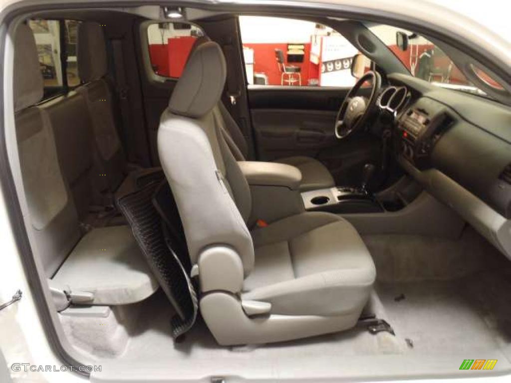Graphite Gray Interior 2009 Toyota Tacoma Access Cab Photo #39263543