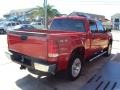 2008 Fire Red GMC Sierra 1500 SLE Crew Cab 4x4  photo #4