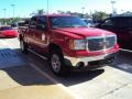 2008 Fire Red GMC Sierra 1500 SLE Crew Cab 4x4  photo #5