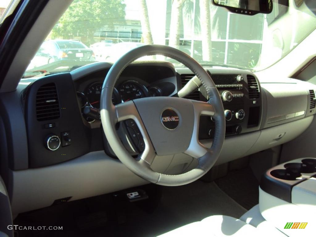 2008 Sierra 1500 SLE Crew Cab 4x4 - Fire Red / Light Cashmere photo #8