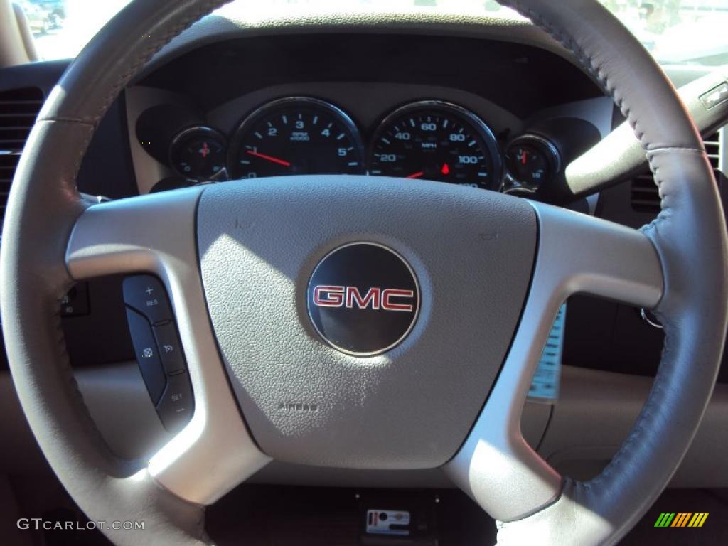 2008 Sierra 1500 SLE Crew Cab 4x4 - Fire Red / Light Cashmere photo #9