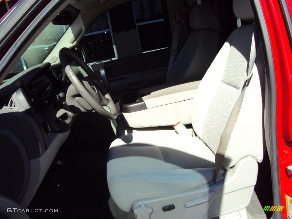 2008 Sierra 1500 SLE Crew Cab 4x4 - Fire Red / Light Cashmere photo #10
