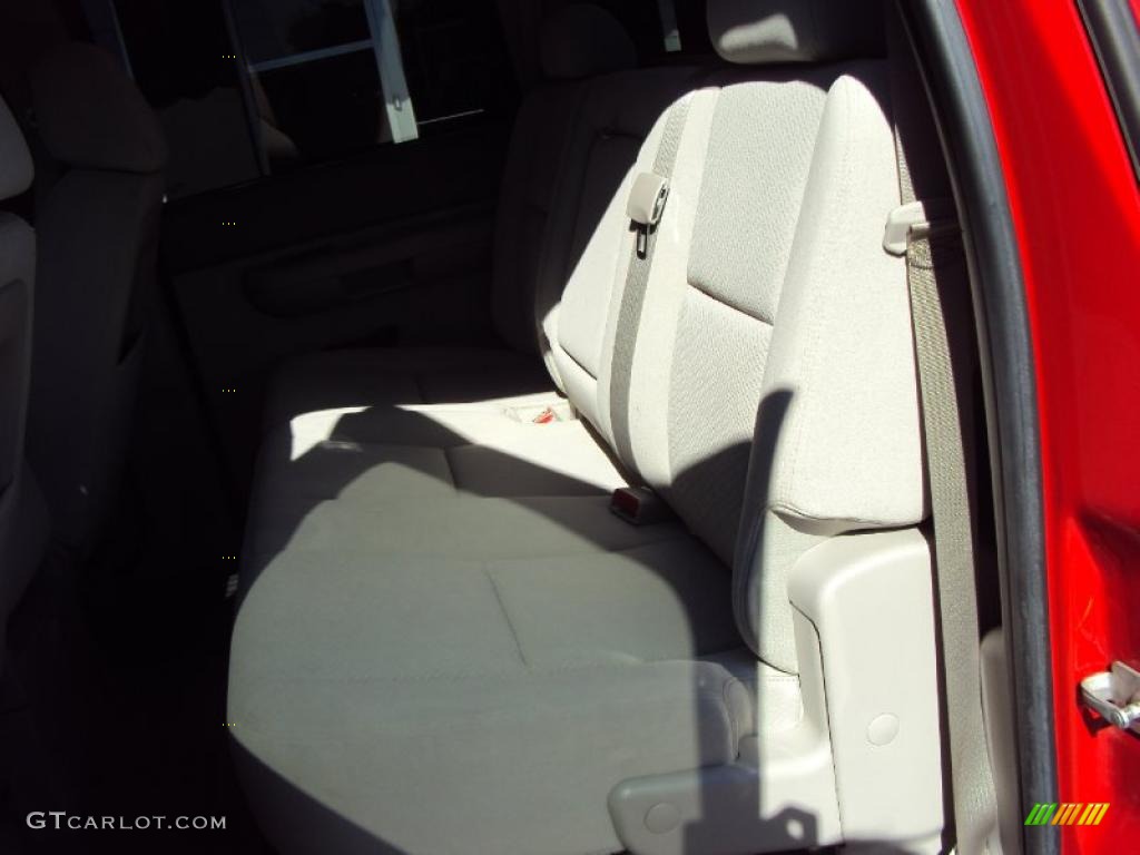 2008 Sierra 1500 SLE Crew Cab 4x4 - Fire Red / Light Cashmere photo #11