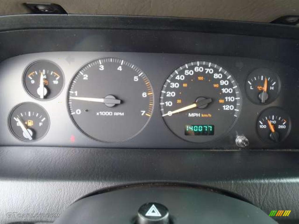 2003 Jeep Grand Cherokee Laredo Gauges Photo #39263719