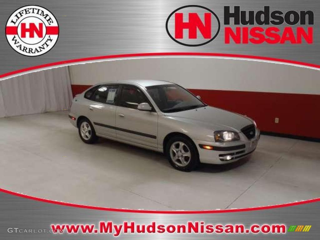 2006 Elantra GT Hatchback - Sterling Silver / Gray photo #1