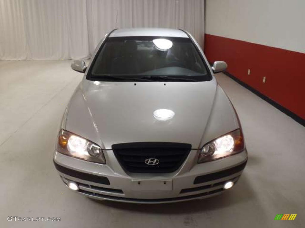 2006 Elantra GT Hatchback - Sterling Silver / Gray photo #2