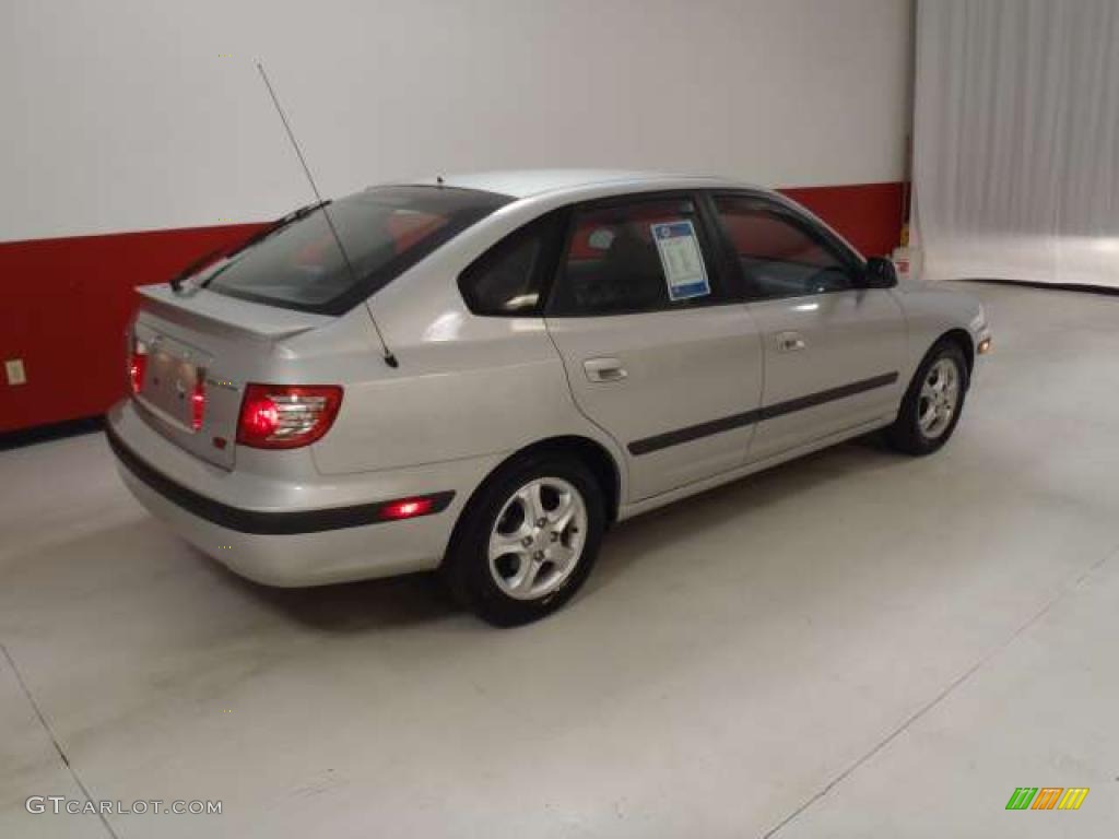 2006 Elantra GT Hatchback - Sterling Silver / Gray photo #4