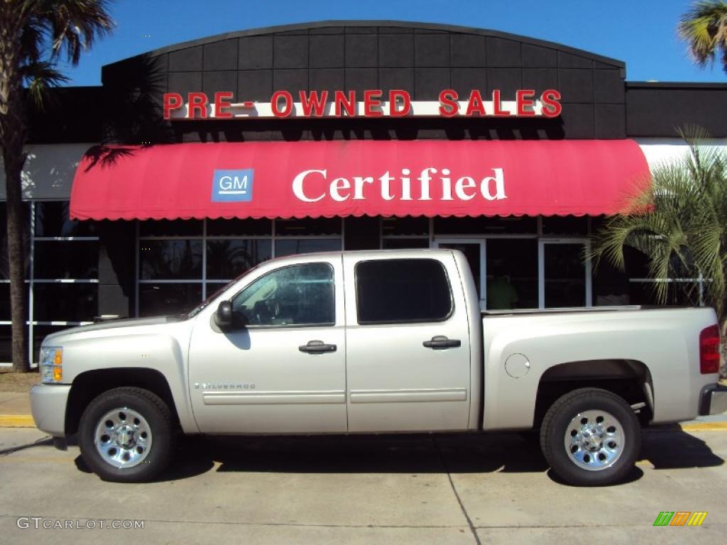 Silver Birch Metallic Chevrolet Silverado 1500