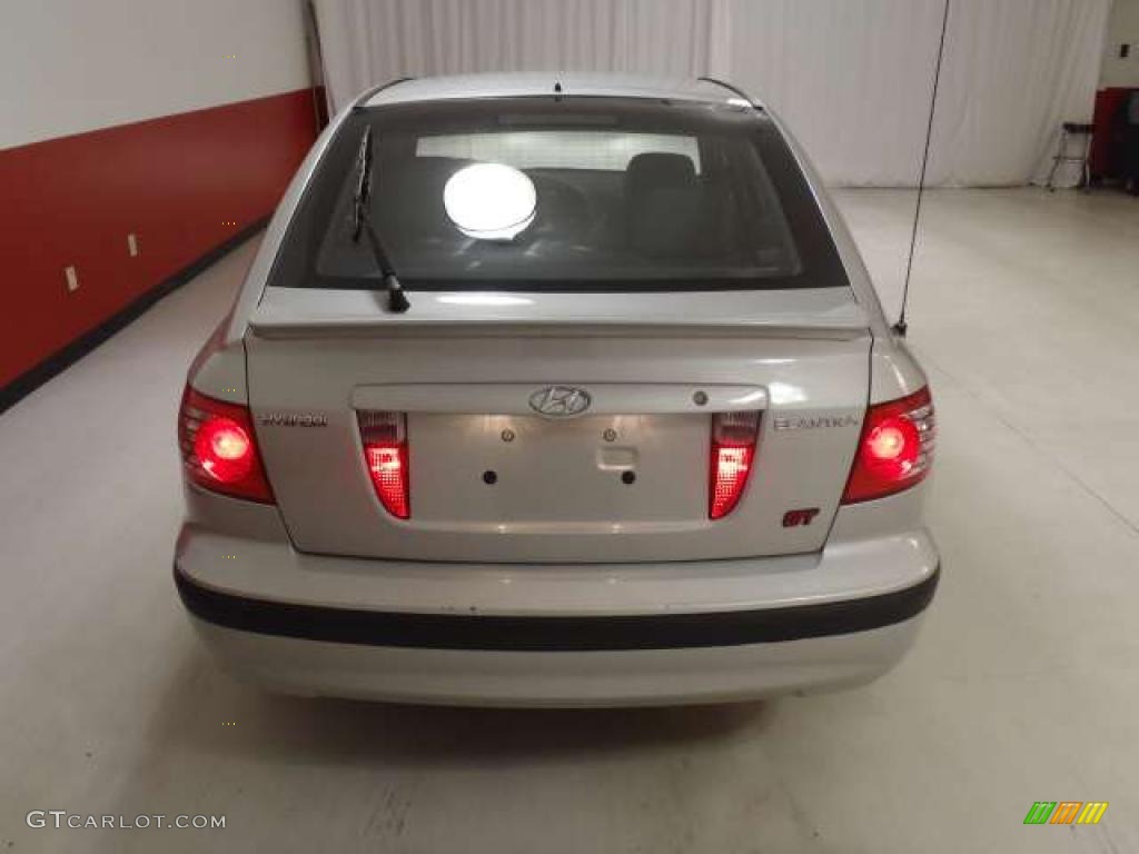 2006 Elantra GT Hatchback - Sterling Silver / Gray photo #5